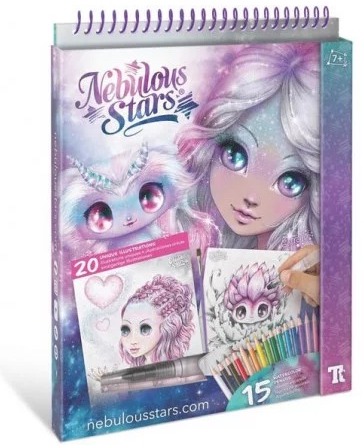 Carnet de dessins Aquarelles Nebulous Star